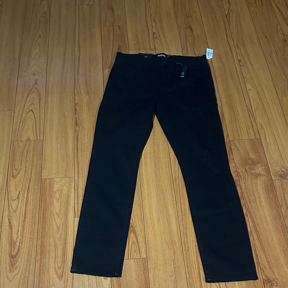 RSQ Black Distressed Jeans